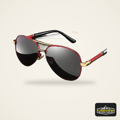 Metal Frame Polarized Sunglasses