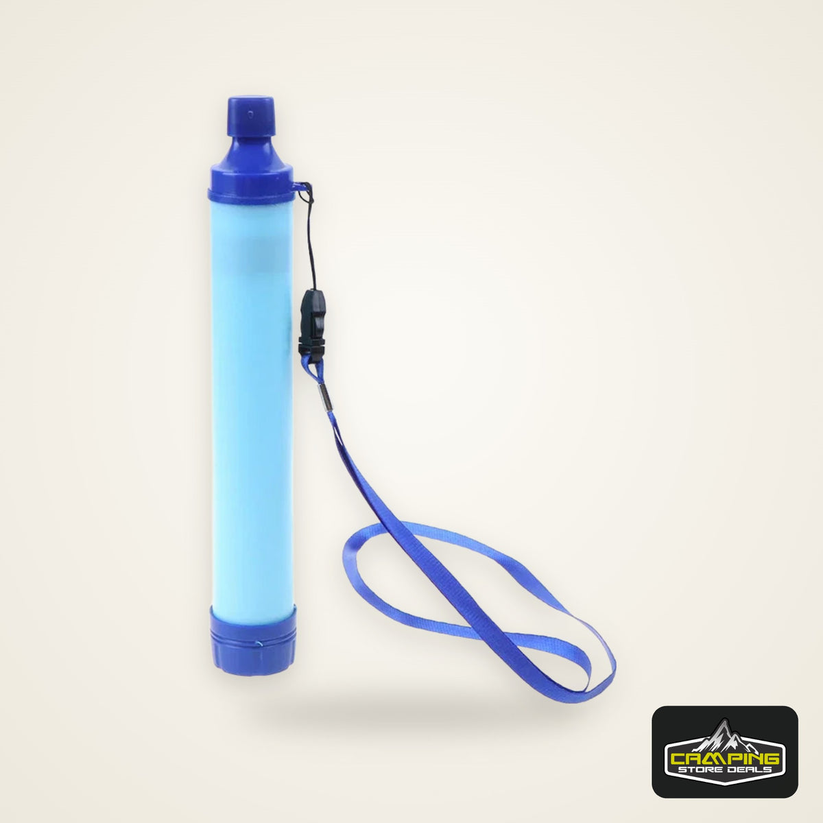 Portable Emergency Survival Water Filter Straw, Physical Purification Drinking Straw for Camping & Hiking