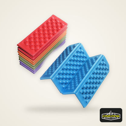 Portable Lightweight Mini Waterproof Mat Camping Foam Mat Foldable Kneeling Mat Comfortable Seat Cushion for Outdoor Activities