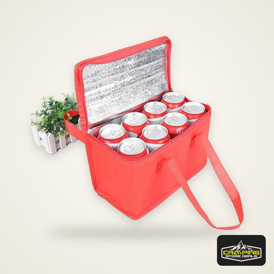 Portable Lunch Cooler Bag Folding Insulation Picnic Ice Pack Food Thermal Bag Drink Carrier Insulated Bags Beer Delivery Bag