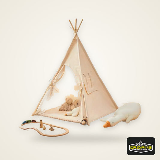 Portable  Teepee Tent Large Play House for Children Tents Kids Canvas Indian Play Tent Wigwam Child Tipi Room Decoration