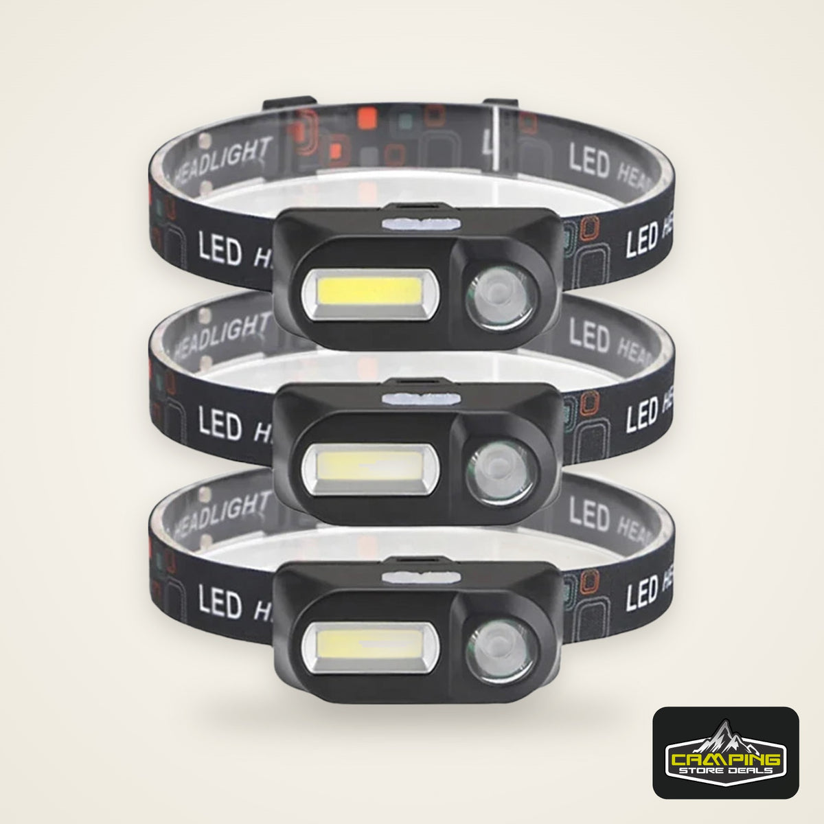 Powerful COB+LED Headlamp 1500LM USB Rechargeable Headlight Waterproof Head Lamp Bright Head Flashlight for Camping Cycling