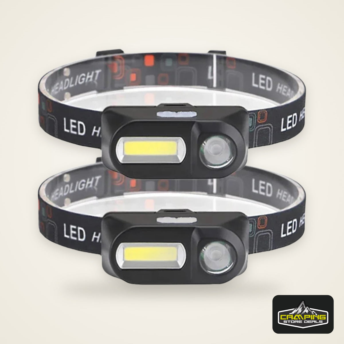 Powerful COB+LED Headlamp 1500LM USB Rechargeable Headlight Waterproof Head Lamp Bright Head Flashlight for Camping Cycling