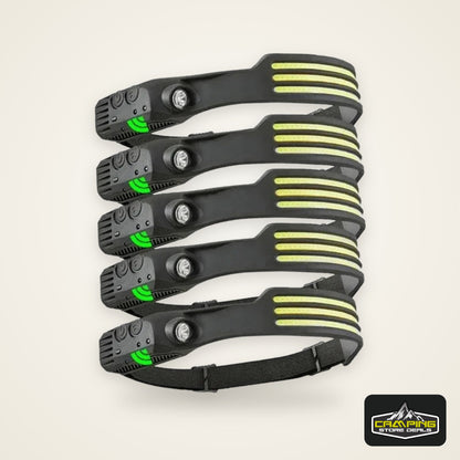 Powerful COB LED Induction Headlamp Built-in Battery USB Rechargeable Head Flashlight Outdoor Camping Fishing Riding Headlight