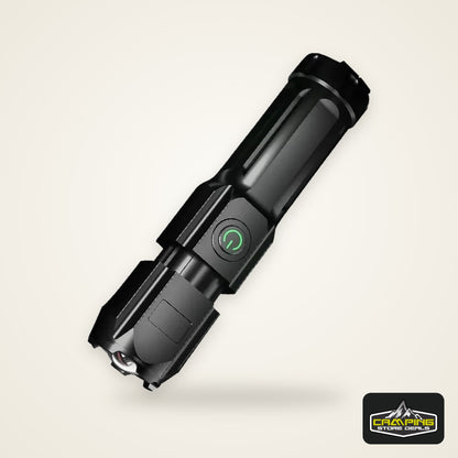 Powerful LED Flashlight Rechargeable USB 18650 Waterproof Zoom Fishing Hunting Camping 100,000 Lumens Tactical Flashlight LED FL