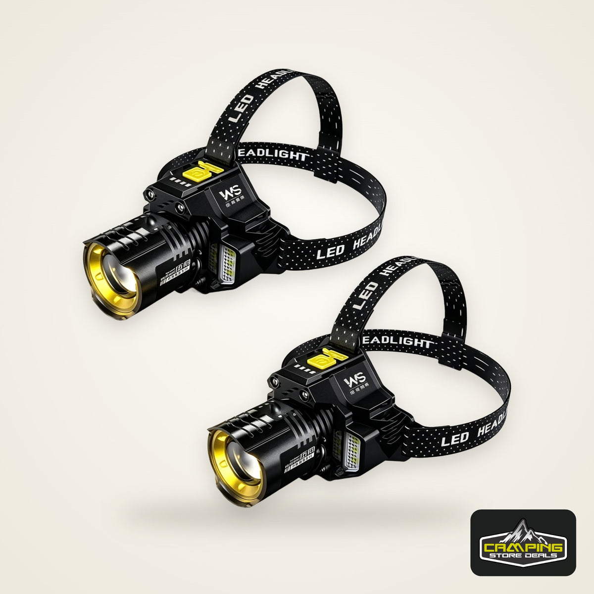 Powerful LED Headlamp Motion Sensor Headlight 18650 Rechargeable Head Flashlights High Power COB Head Lamp Fishing Headlight