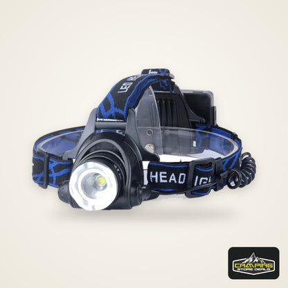 Powerful LED Induction Headlamp Use18650 Rechargeable battery Headlight Aluminium Outdoor camping Lamp High Lumen Head Torch