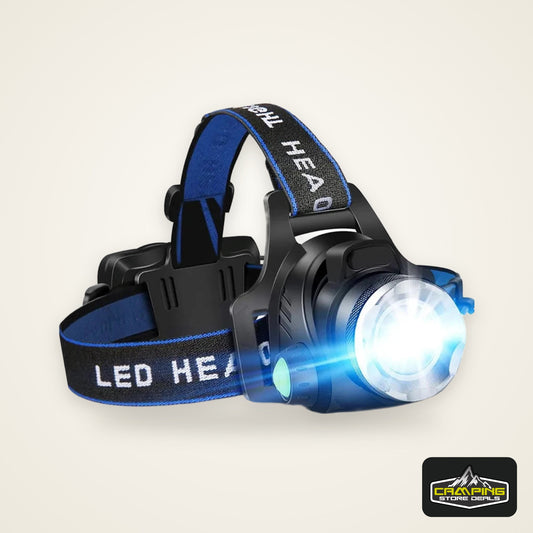 Powerful LED Induction Headlamp Use18650 Rechargeable battery Headlight Aluminium Outdoor camping Lamp High Lumen Head Torch