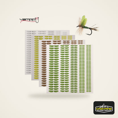 Vampfly Pre-Cut Fly Wings (Dry Fly, Stonefly, Mayfly)