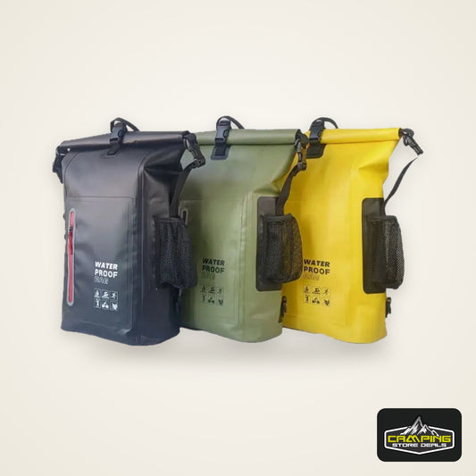 PVC Waterproof Dry Bag Backpack Capacity For Kayak Canoe Rafting Diving Beach Swimming Trekking Camping Shoulder Storage Bag