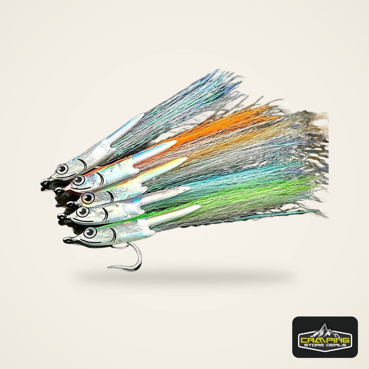 Realistic Minnow Baitfish Flies