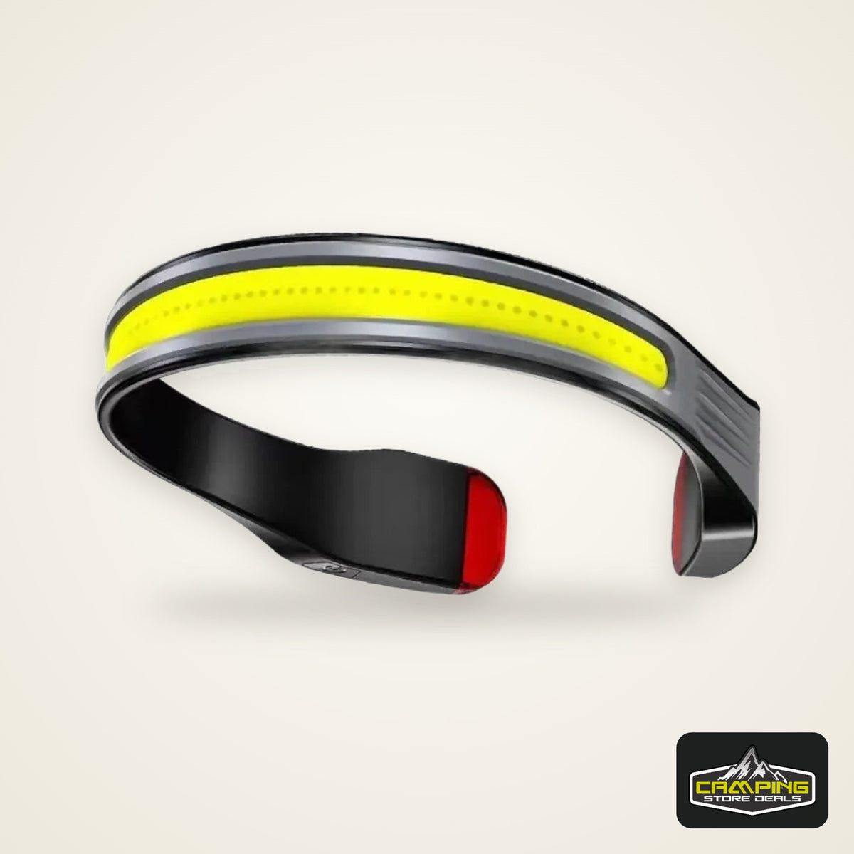 Rechargeable Headlamp 3Lighting Modes COB with Tail Red Light Wide Angle Lighting for Outdoor Running Camping Work