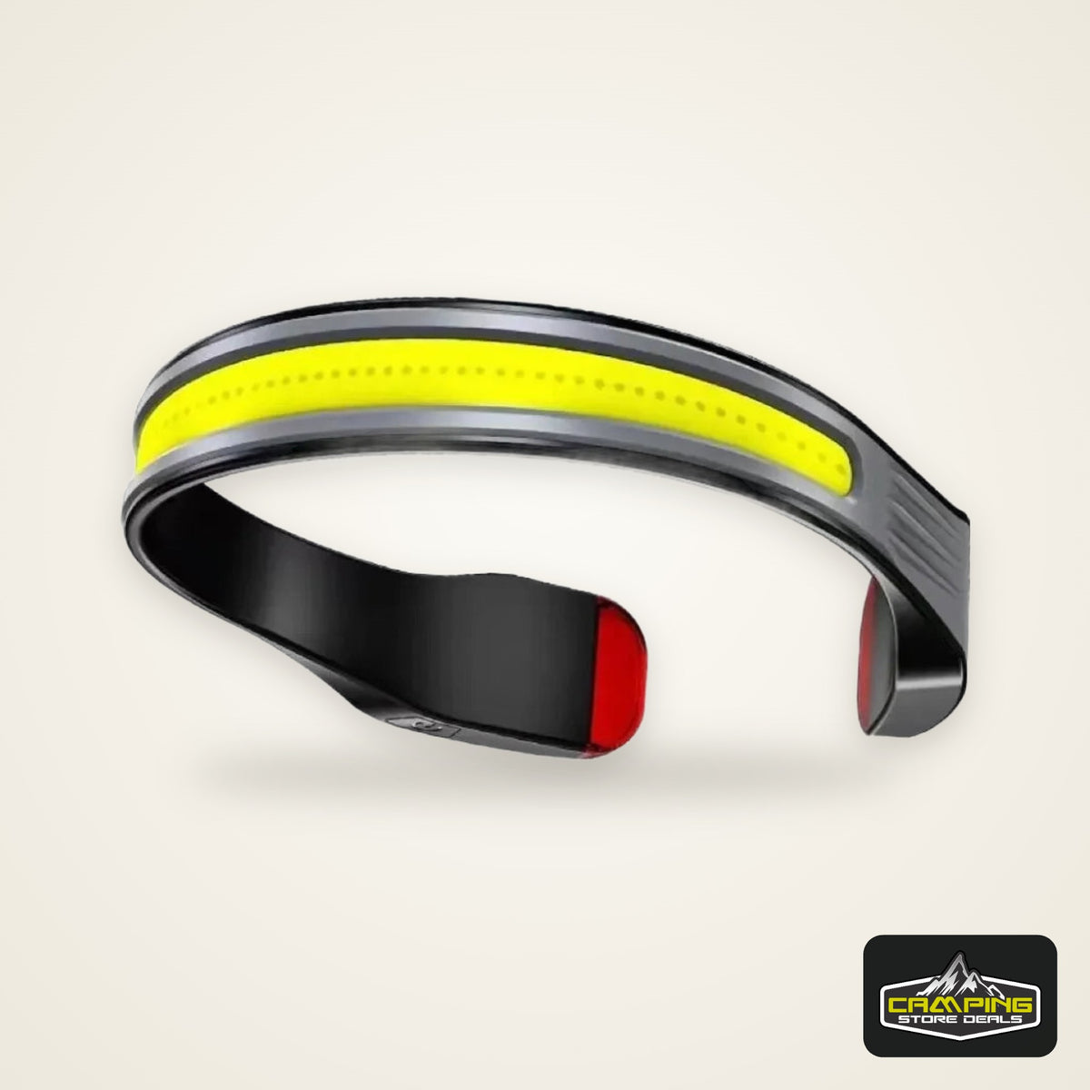 Rechargeable Headlamp 3Lighting Modes COB with Tail Red Light Wide Angle Lighting for Outdoor Running Camping Work