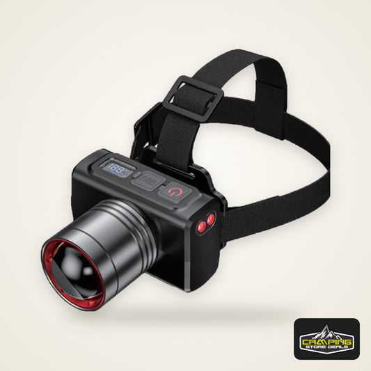 Rechargeable Headlamp Super Bright Head Light Motion Sensor Front Led Head Flashlight Waterproof Outdoor Camping  Flashing
