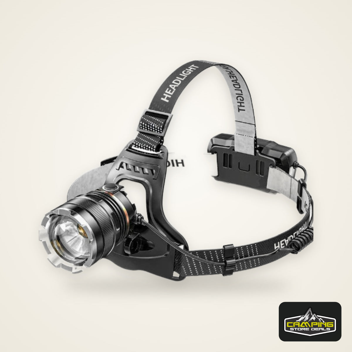 Rechargeable LED Headlamp Powerful Head Flashlight Optional Motion Sensor for Fishing Camping Rescue