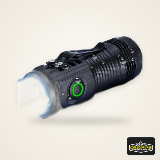 Rechargeable Outdoor Flashlight Portable Strong Light Waterproof Torch for Camping Walking Portable EDC Lighting Lamp