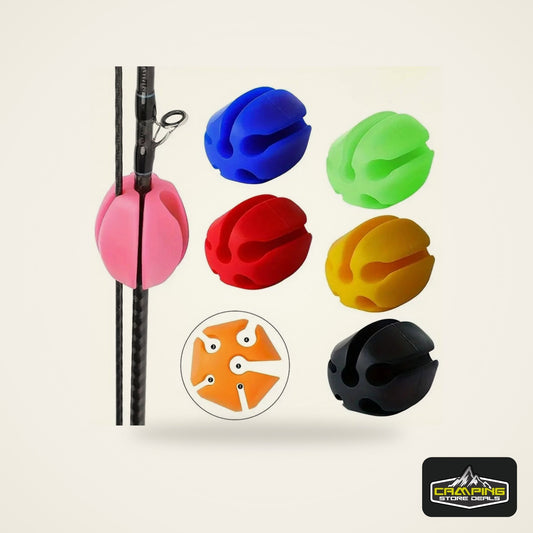 Silicone Rod Ball Retaining Clip for Fishing Rods