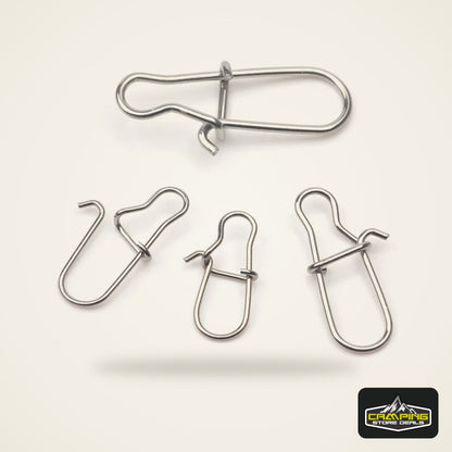 Rompin 304 Stainless Snap Pins (100 Pack)