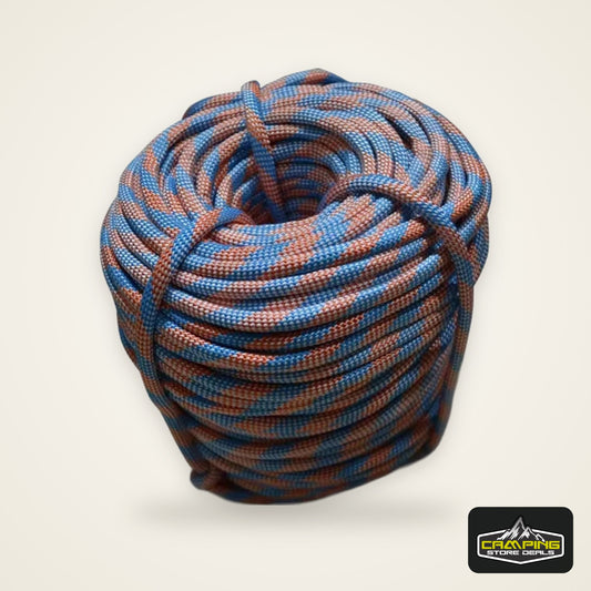 Rope Outdoor Rope 5-50m Wear Resistant 9mm Diameter High Strength Load-bearing Capacity 700 Kg Hiking Accessory Tool