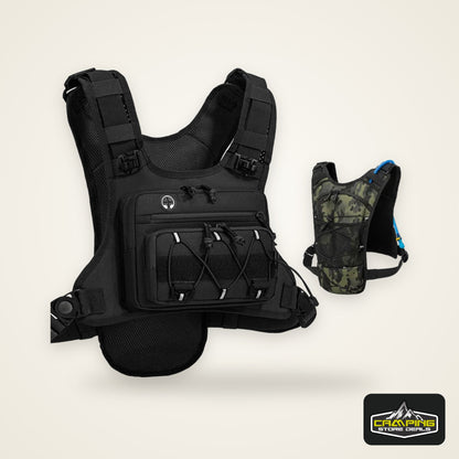 Running Chest Pack Hydration Vest For Cycling Hiking Bicycle Race Marathon Bag Men Women Sports Tactical Pouch Camping Backpack
