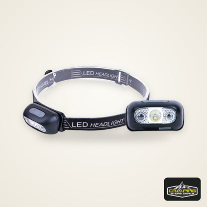 Sensor Headlamps Mini LED Night Fishing Powerful Torch Head Lamp USB Rechargeable Super Bright Adjustable Angle Headlight