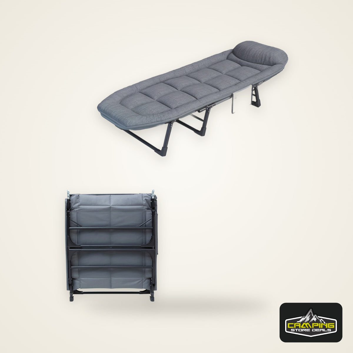 Sleeping Cots/Camping Cots for Adults 6 Adjustable Positions Portable Foldable Folding Cot with Pillow Heavy Duty Strong Frame Cot Bed for Camp, Travel, Room, Office