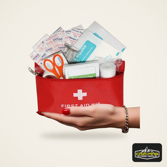 Small First Aid Kit Outdoor Emergency Set Waterproof Medical Bag for Travel Cycling Hiking Backpacking Camping Car Motorcycle