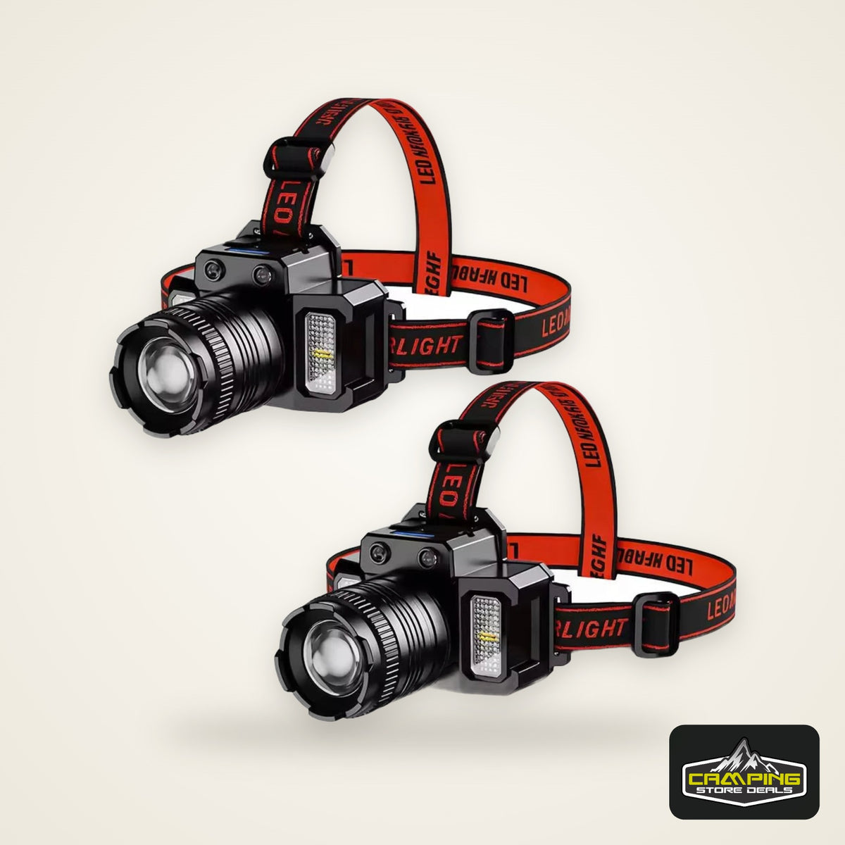 Smart Induction White Light LED Headlight Zoom USB Charging Sensor LED Headlamp Outdoor Multi-Function Head Torch Lantern Lamps