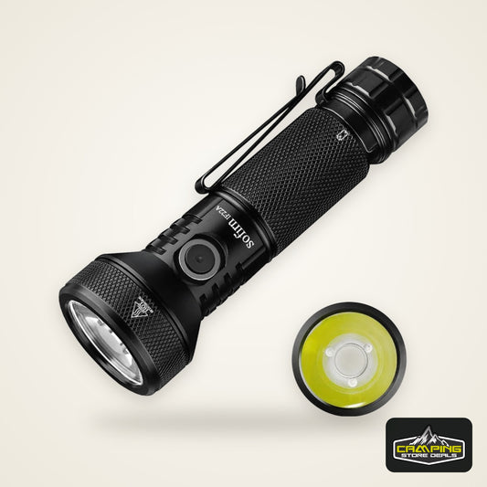 Sofirn IF22A 2100lm Flashlight 21700 Powerful Light SFT40 LED 680M Long Range USB C Rechargeable Charging  Throw Torch