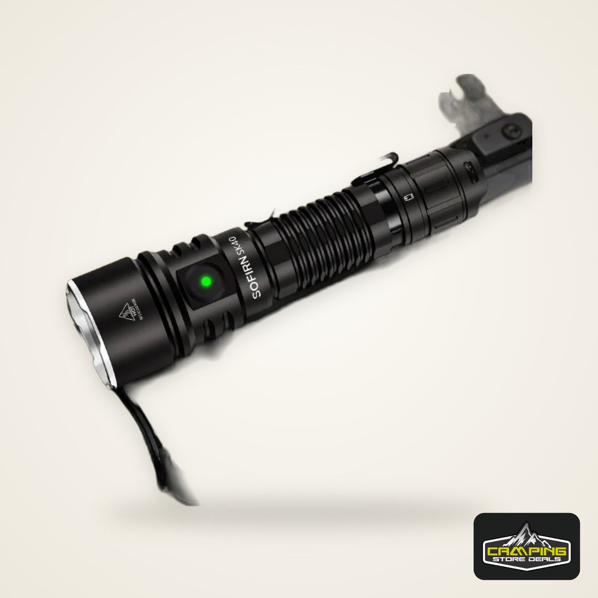 Sofirn SK40 21700 Rechargeable Flashlight  SFT70 LED 3200lm Powerful Tactical Torch 580M Long-Range With Spotlight