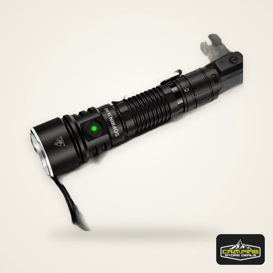 Sofirn SK40 21700 Rechargeable Flashlight  SFT70 LED 3200lm Powerful Tactical Torch 580M Long-Range With Spotlight