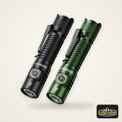 Sofirn SP31 V3.0 Powerful Tactical Flashlight SST40/519A 2000lm 18650 LED Torch USB C Rechargeable Light Lamp with Dual Switch