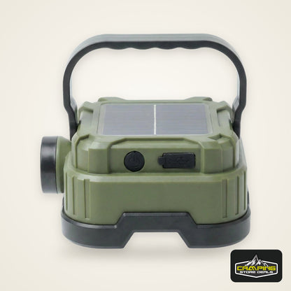 Solar Powered Camping Lantern with Ultra Long Battery Life for Outdoor Tent Emergency Lighting Home Use