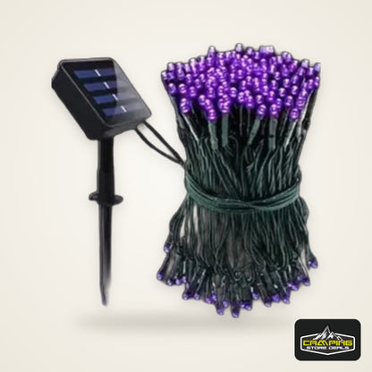 Solar String Light Fairy Outdoor Garden Waterproof Lamp 2025 Christmas Garland Xmas Holiday Party Home Halloween Decoration