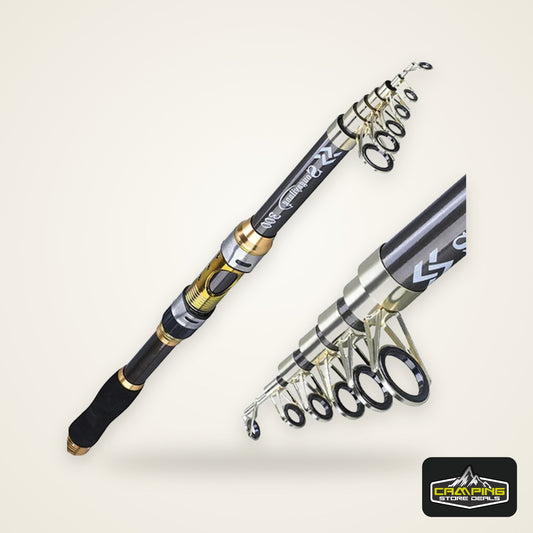 Sougayilang 2.1m-3.6m Spinning Fishing Rod Carbon Trout Carp Telescopic Fishing Pole Lure Fishing Rod Tackle