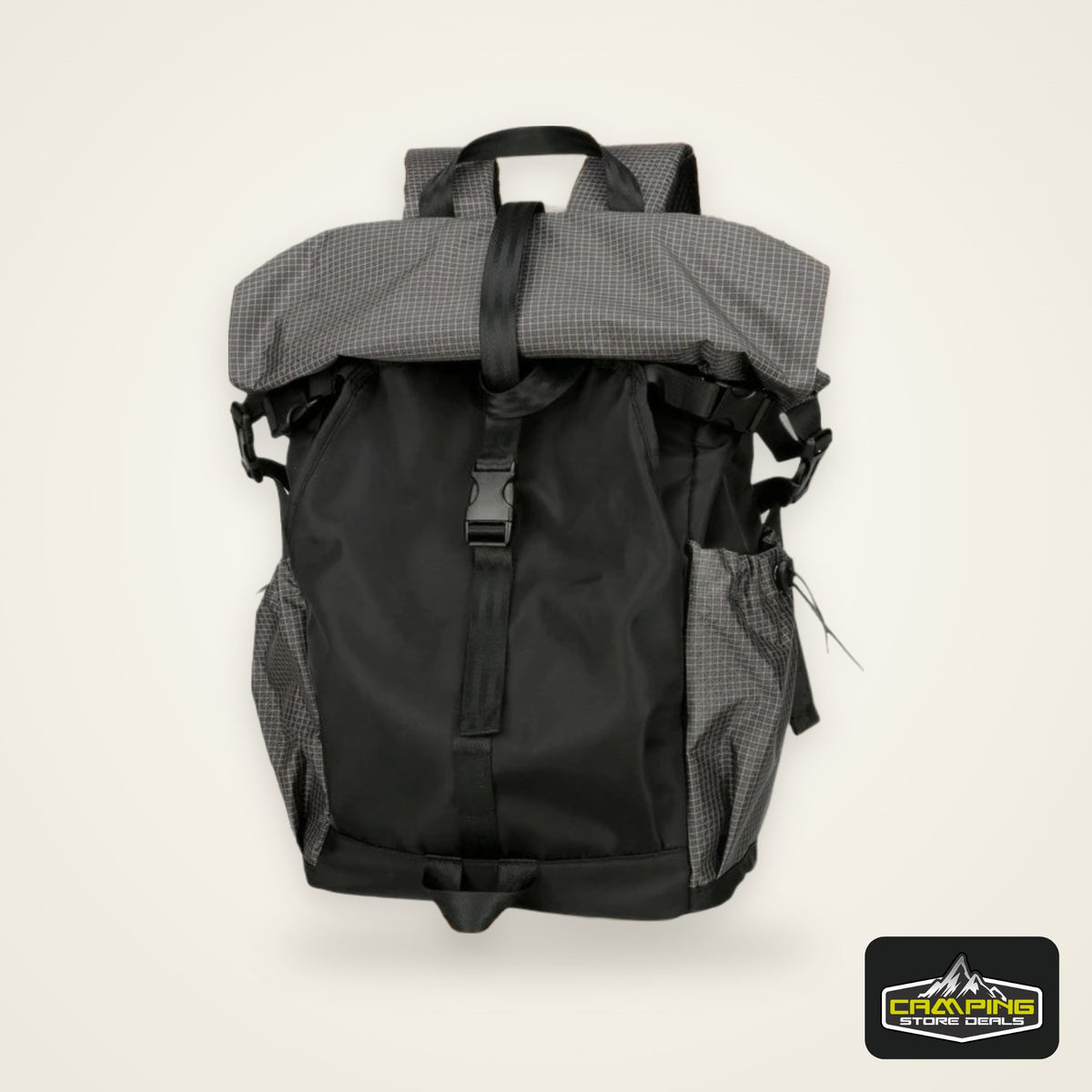 Sports Outdoor Mountaineering Ride Backpack Folding Roll-up Shoulder Bag Men's Functional Travel Male College Student Schoolbag