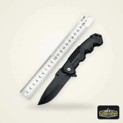 Stainless steel convenient folding knife EDC pocket folding knife is suitable for outdoor camping, fishing, survival and hunting