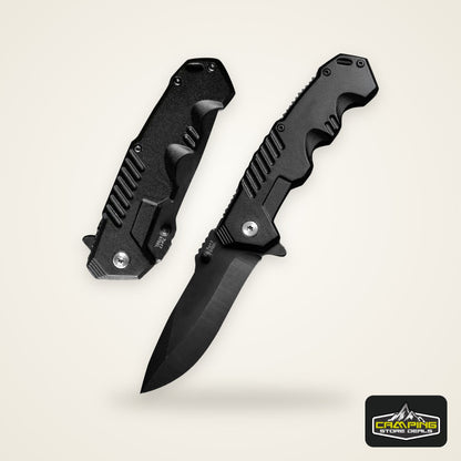 Stainless steel convenient folding knife EDC pocket folding knife is suitable for outdoor camping, fishing, survival and hunting