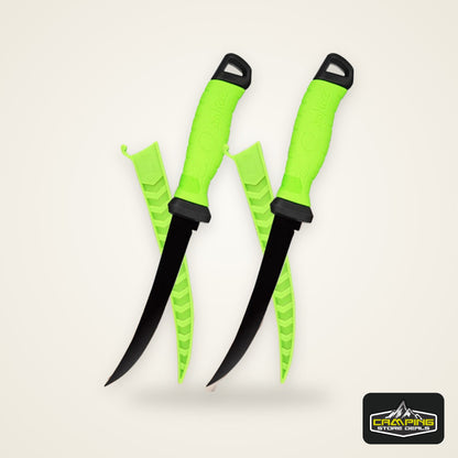 Stainless Steel Fillet & Boning Knife with Sheath