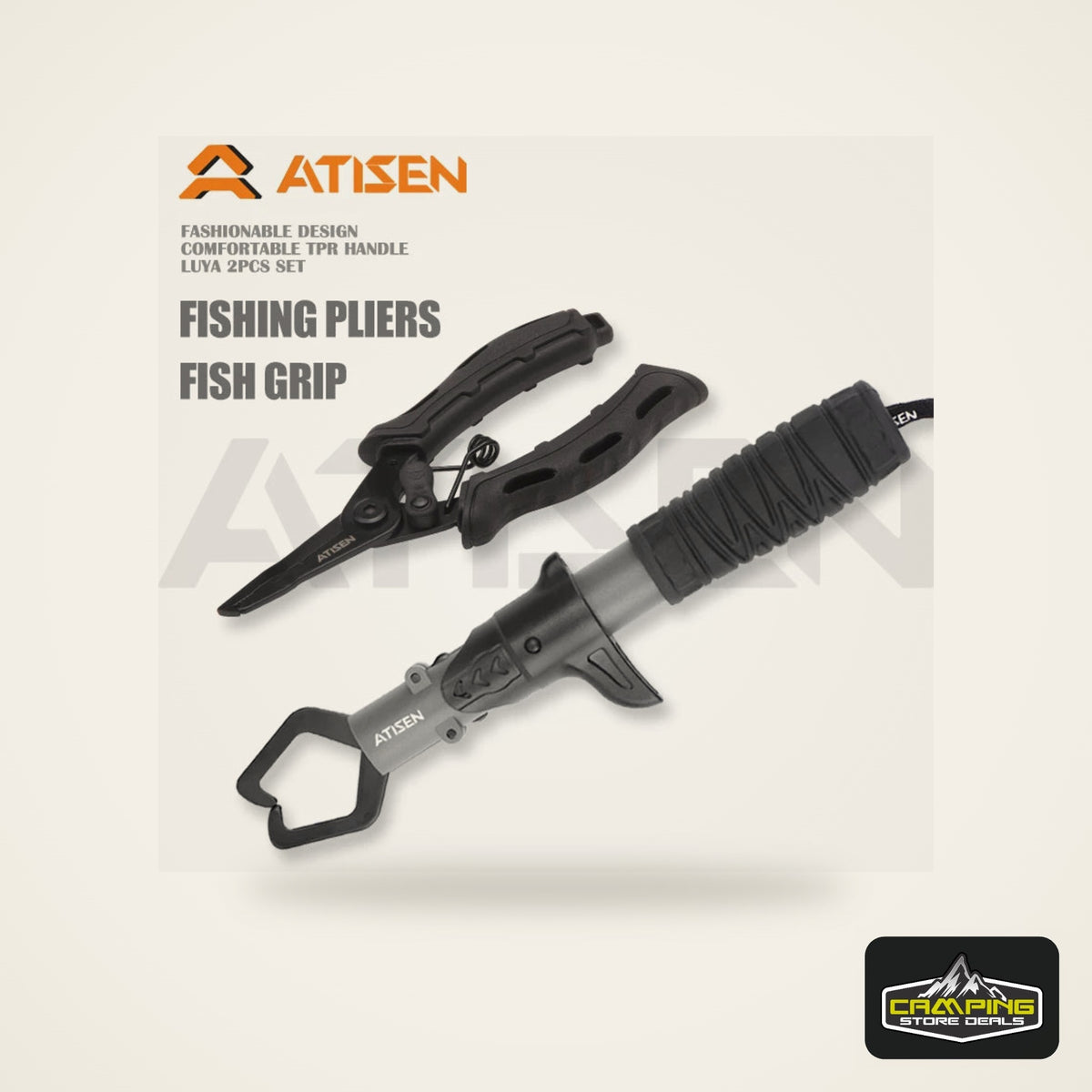 ATISEN Stainless Fish Lip Grabber