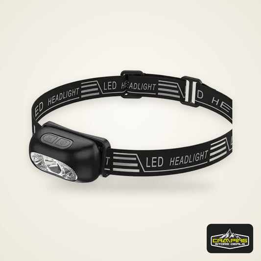 Strong Light Headlamp Portable LED Sensor Headlamp USB Rechargeable Head Flashlight Outdoor Camping Fishing Emergency Lantern