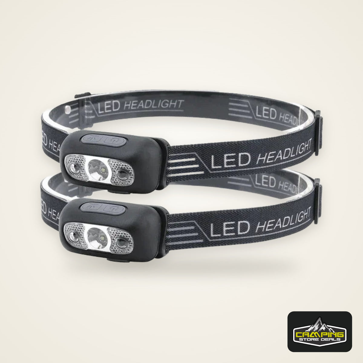 Strong Light Headlamp Portable LED Sensor Headlamp USB Rechargeable Head Flashlight Outdoor Camping Fishing Emergency Lantern