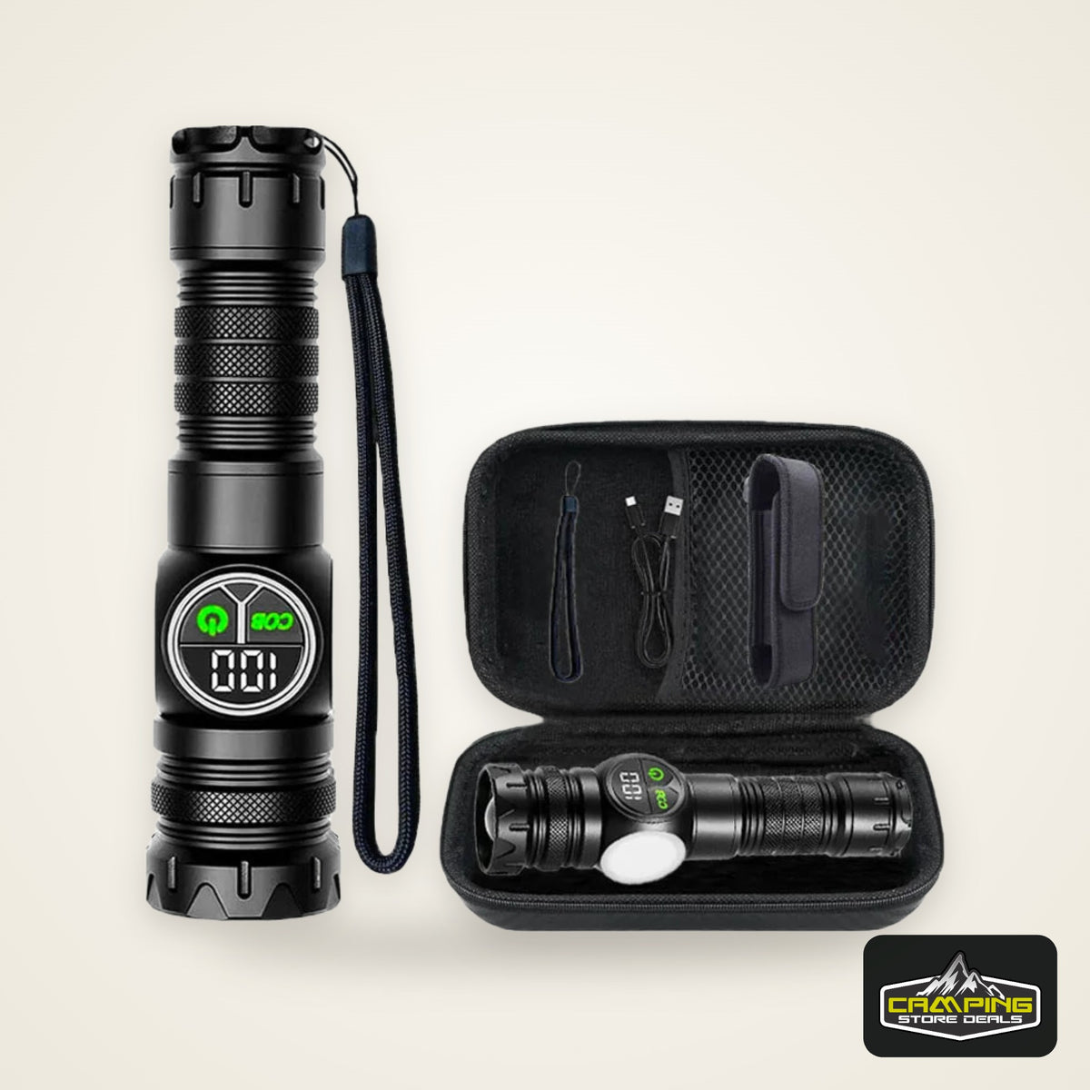 Super Powerful Flashlights USB Rechargeable LED Flashlight Magnetic Tactical Flashlight With COB Side Light Camping Fishing