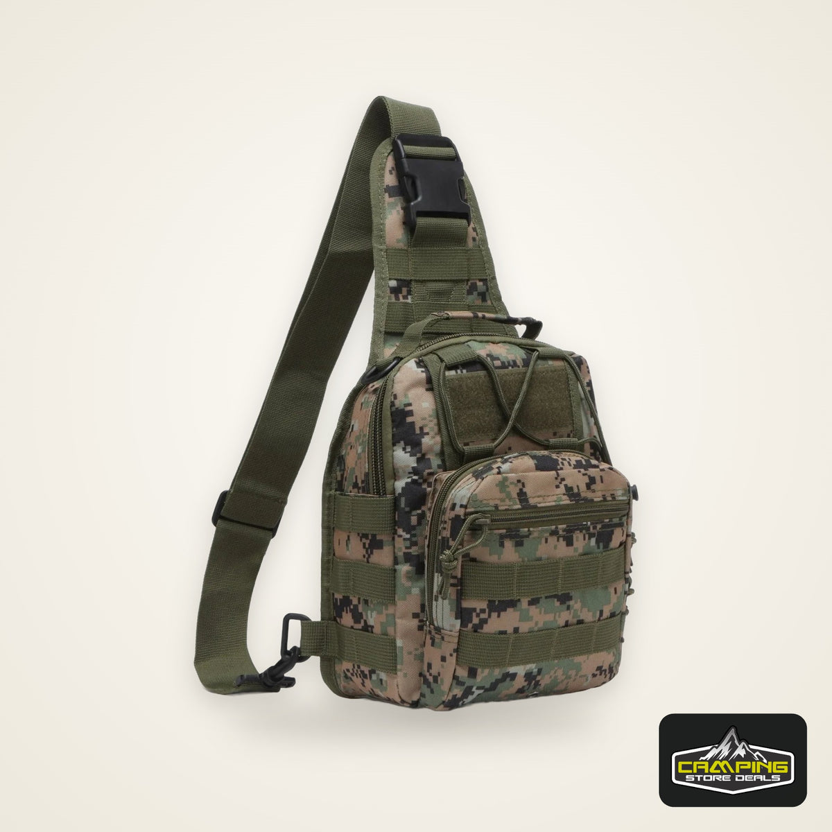 Tactical Assault Pack Sling Backpack Waterproof EDC Rucksack Bag for Outdoor Hiking Camping Hunting Trekking Travelling