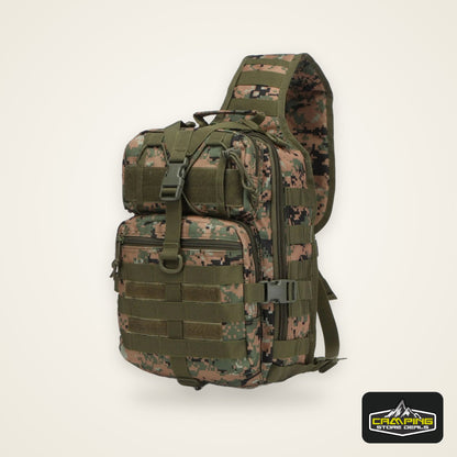 Tactical Assault Pack Sling Backpack Waterproof EDC Rucksack Bag for Outdoor Hiking Camping Hunting Trekking Travelling