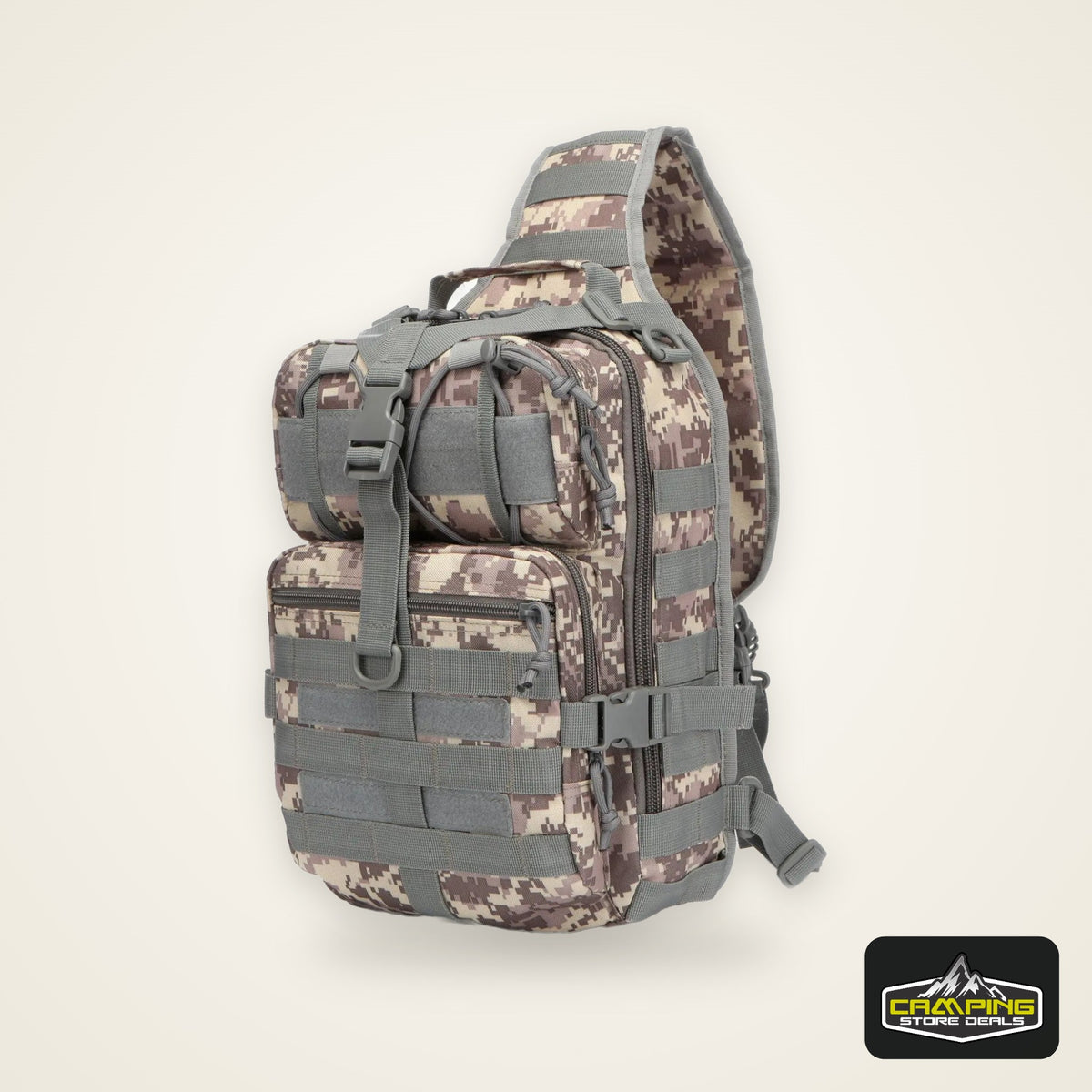 Tactical Assault Pack Sling Backpack Waterproof EDC Rucksack Bag for Outdoor Hiking Camping Hunting Trekking Travelling