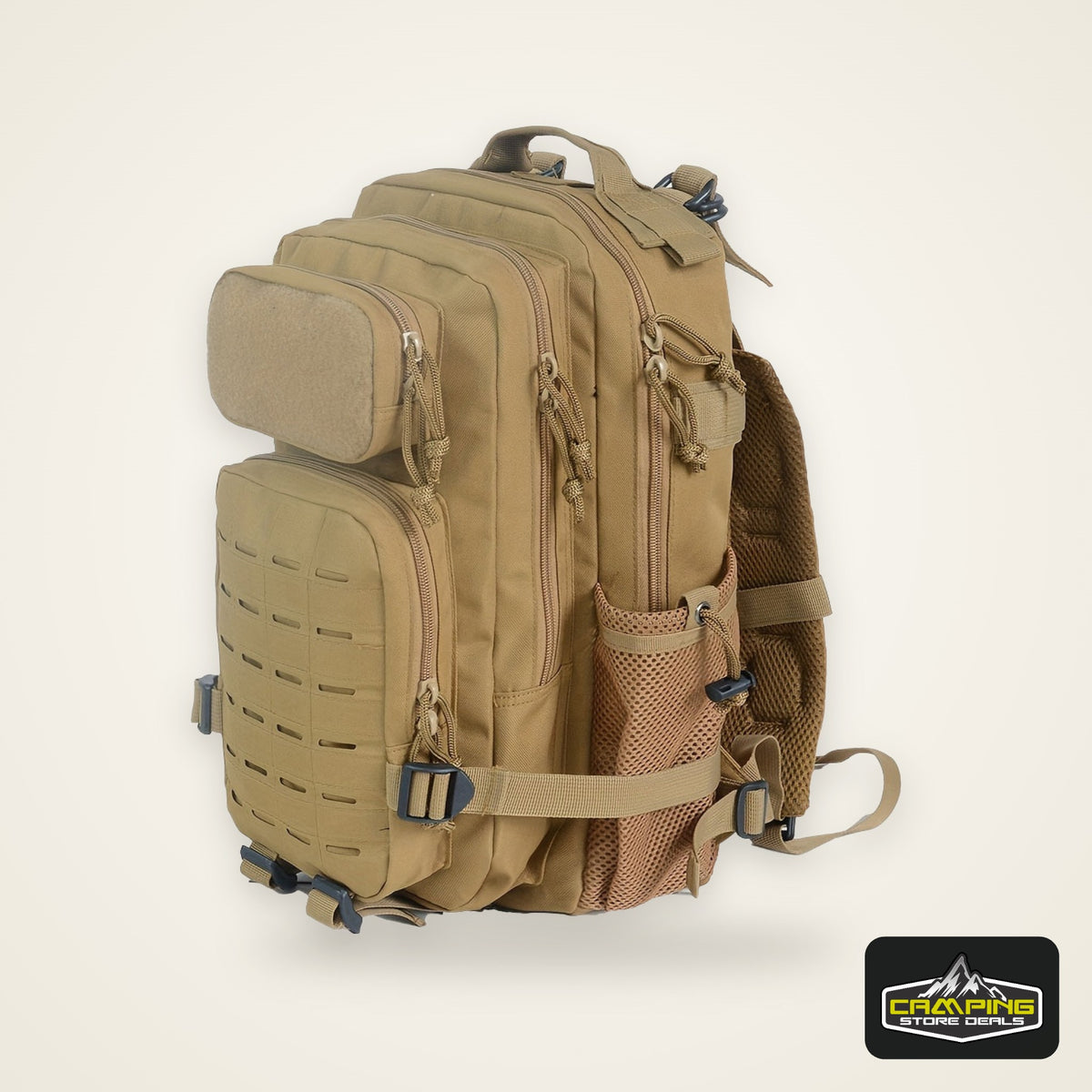 28L Tactical Backpack – 900D Camo Design for Travel, Hiking, Camping, Cycling & Outdoor Adventures