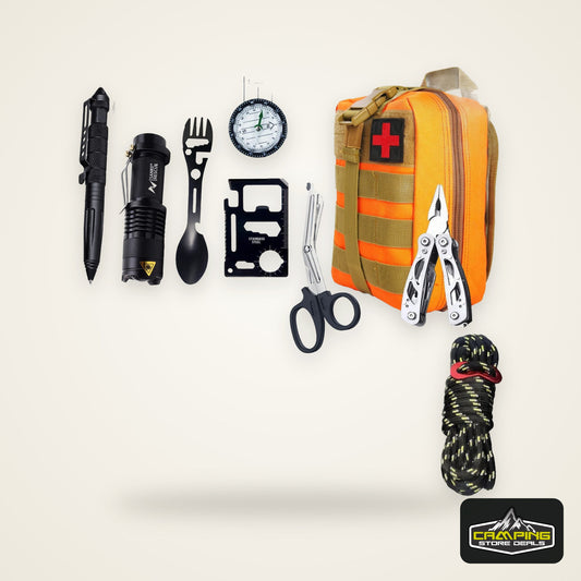 Tactical First Aid Kit In The Car Accessories Survival Kits Camping Equipment Medical Bag Self-defense EDC Pouch IFAK