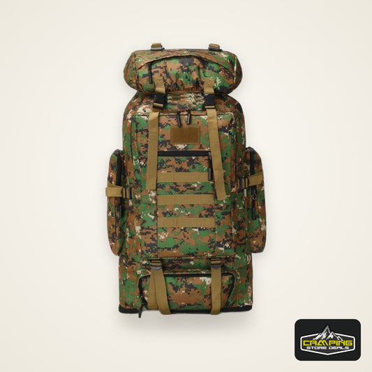 80L/100L Tactical Hiking Backpack – Large Mountaineering & Camping Bag