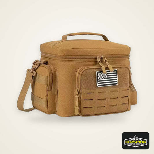 Tactical Thermal Cooler Bag Outdoor Heavy Duty Lunch Box Work Leakproof Insulated Durable Lunch Bag For Camping Picnic